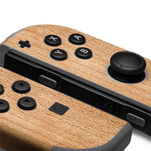 Natural Wood Nintendo Joy-Con (L/R) Controller Skin