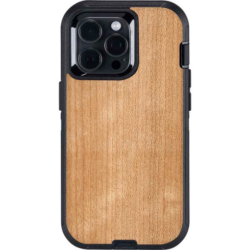 Natural Wood Otterbox Defender iPhone Skin
