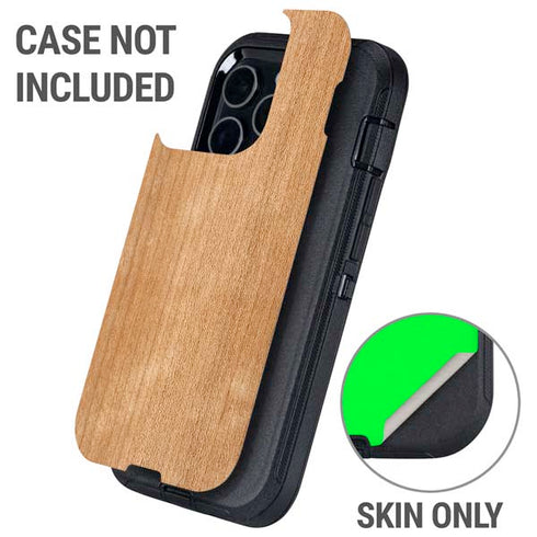 Natural Wood Otterbox Defender iPhone Skin