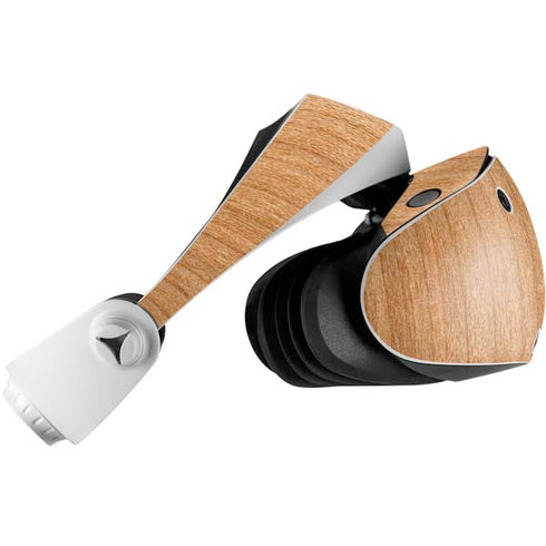Natural Wood PlayStation VR2 Skin