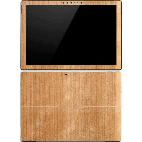 Natural Wood Surface Pro 4 Skin