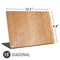 Natural Wood Universal Laptop 15in (12.2 x 8.8in) Skin