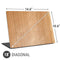 Natural Wood Universal Laptop 18in (14.6 x 10.6in) Skin