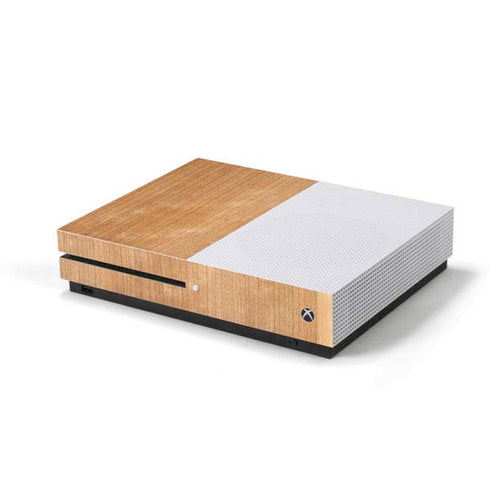 Natural Wood Xbox One S Console Skin
