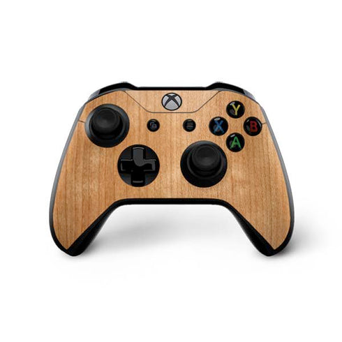 Natural Wood Xbox One X Controller Skin
