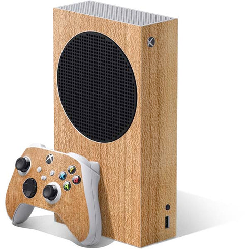 Natural Wood Xbox Series S Bundle Skin