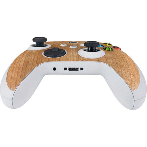 Natural Wood Xbox Series S Controller Skin