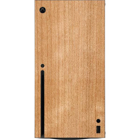 Natural Wood Xbox Series X Console Skin
