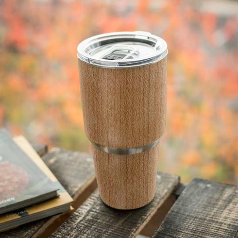 Natural Wood Yeti 30oz Rambler Tumbler Skin
