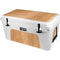 Natural Wood YETI Tundra 65 Hard Cooler Skin