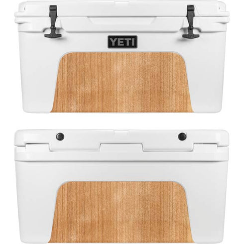 Natural Wood YETI Tundra 75 Hard Cooler Skin