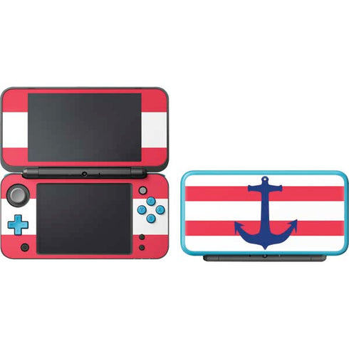 Nautical Stripes Nintendo 2DS XL (2017) Skin
