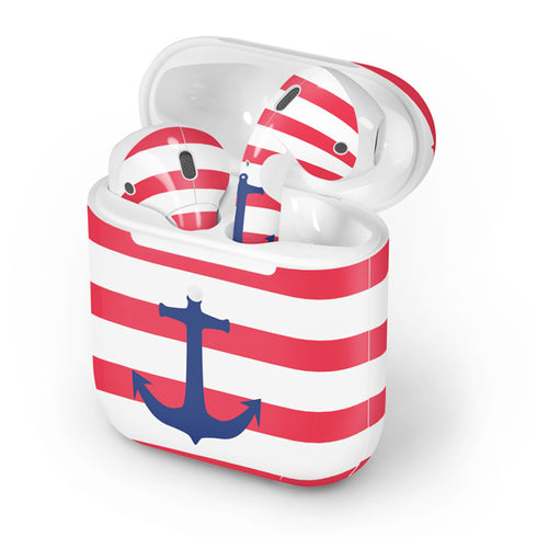 Nautical Stripes Apple AirPods 2 Skin