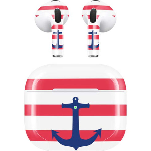 Nautical Stripes Apple AirPods (3rd Gen 2021) Skin
