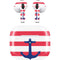 Nautical Stripes Apple AirPods (3rd Gen 2021) Skin