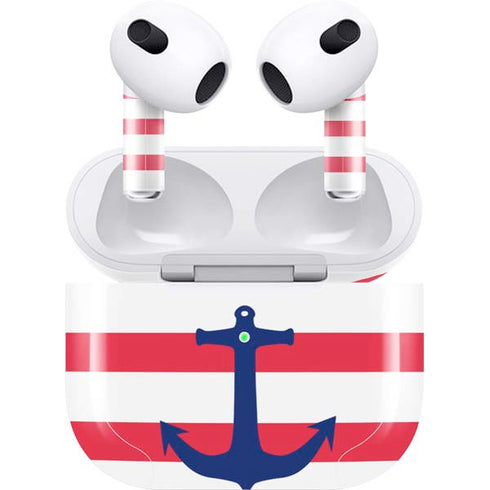 Nautical Stripes Apple AirPods (3rd Gen 2021) Skin