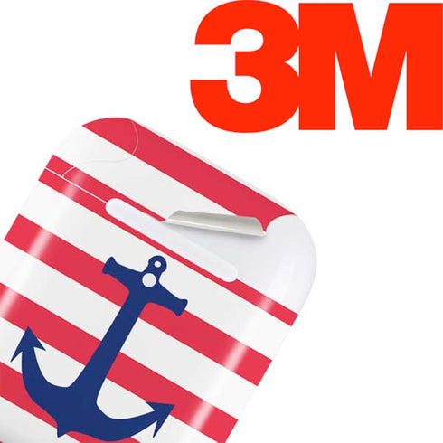 Nautical Stripes Apple AirPods Skin