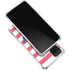 Nautical Stripes Galaxy A12 Clear Case