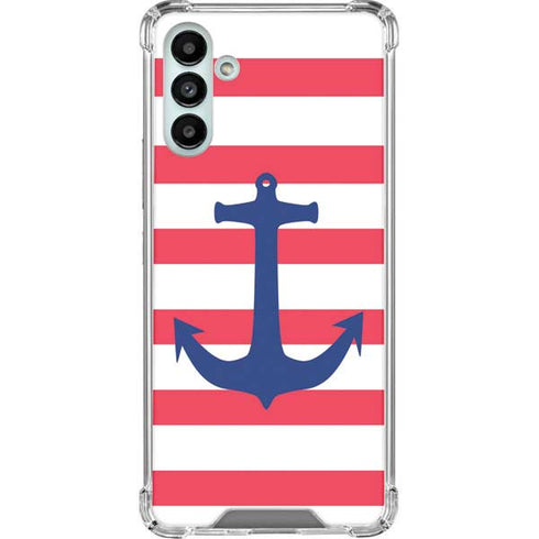 Nautical Stripes Galaxy A13 5G Clear Case