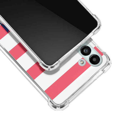 Nautical Stripes Galaxy A13 5G Clear Case
