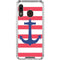 Nautical Stripes Galaxy A30 Clear Case