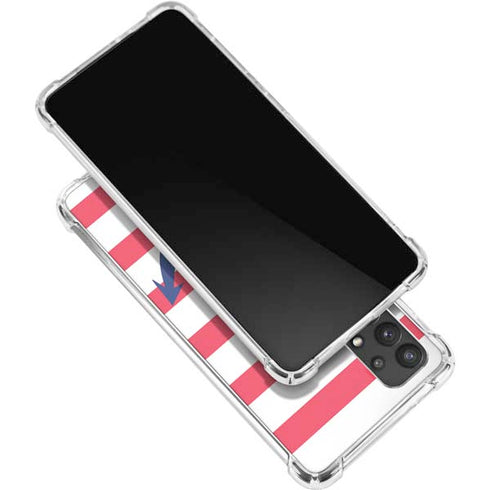 Nautical Stripes Galaxy A32 5G Clear Case