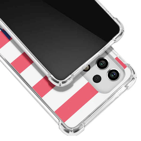 Nautical Stripes Galaxy A53 5G Clear Case