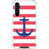 Nautical Stripes Galaxy A54 5G Clear Case