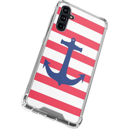 Nautical Stripes Galaxy A54 5G Clear Case