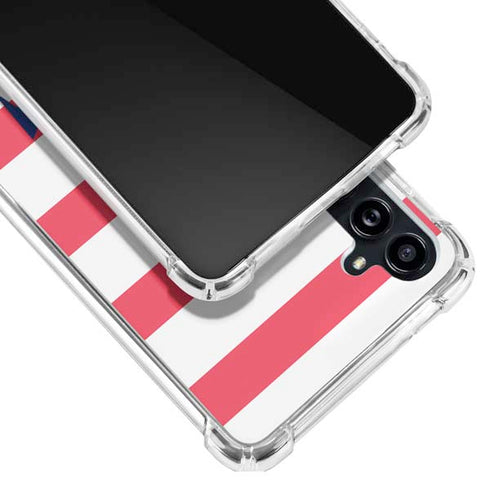 Nautical Stripes Galaxy A54 5G Clear Case