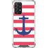 Nautical Stripes Galaxy A72 5G Clear Case