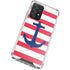 Nautical Stripes Galaxy A72 5G Clear Case
