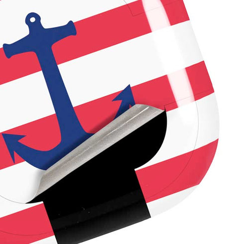 Nautical Stripes Galaxy Buds Live Skin