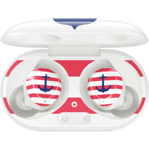 Nautical Stripes Galaxy Buds Plus Skin