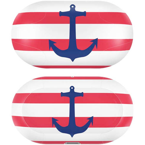 Nautical Stripes Galaxy Buds Plus Skin