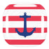 Nautical Stripes Galaxy Buds Pro Skin
