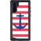 Nautical Stripes Galaxy Note 10 Waterproof Case