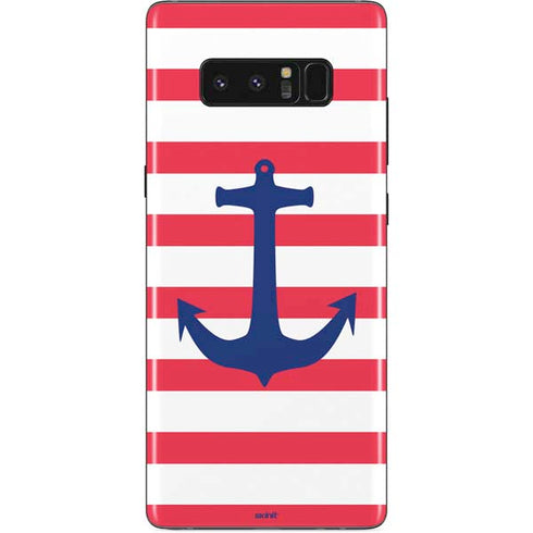 Nautical Stripes Galaxy Note 8 Skin