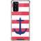 Nautical Stripes Galaxy Note20 5G Clear Case