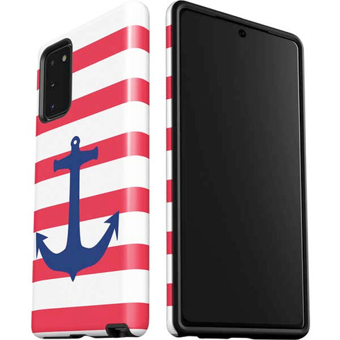 Nautical Stripes Galaxy Note20 5G Pro Case