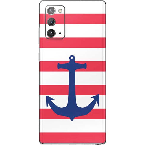 Nautical Stripes Galaxy Note20 5G Skin