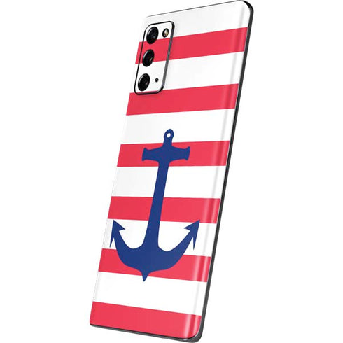 Nautical Stripes Galaxy Note20 5G Skin