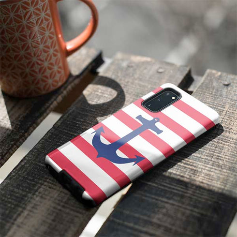 Nautical Stripes Galaxy S20 Pro Case