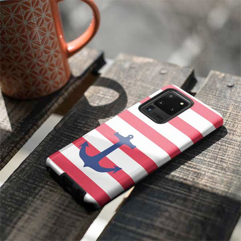 Nautical Stripes Galaxy S20 Ultra 5G Pro Case
