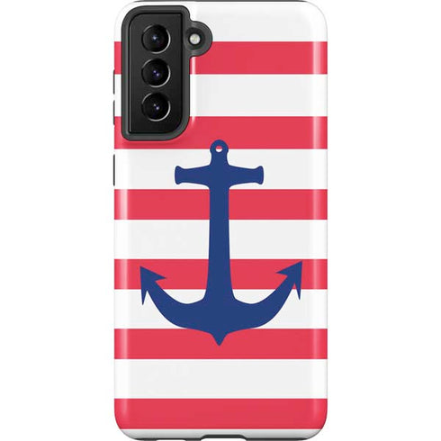 Nautical Stripes Galaxy S21 Plus 5G Pro Case