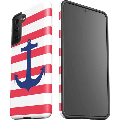 Nautical Stripes Galaxy S21 Plus 5G Pro Case