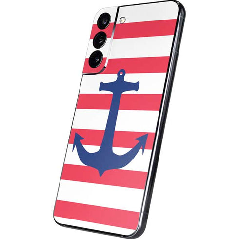 Nautical Stripes Galaxy S22 Plus Skin