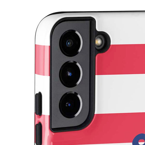 Nautical Stripes Galaxy S22 Pro Case