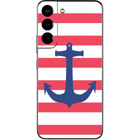 Nautical Stripes Galaxy S22 Skin