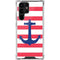 Nautical Stripes Galaxy S22 Ultra Clear Case